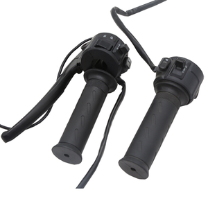 <span class=keywords><strong>Guidon</strong></span> de moto électrique + interrupteur ++ bouton de lumière poignées de direction ebike accélérateur de3 forYadea - Product Image 3