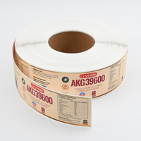 Autocollants personnalisés pour compléments alimentaires, impression UV, découpe vinyle, étiquettes de fruits sur mesure, impression gaufrée améliorée, personnalisable