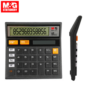 Máy tính để bàn điện tử 12 chữ số với các nút lớn hoạt động bằng pin vật liệu nhựa nút lớn máy tính lớn - Product Image 1