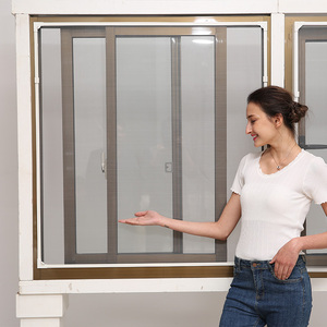 Mosquitera Magnética de Fibra de Vidrio, Resistente al Fuego y Ecológica, Fabricada en China, para Puertas y Ventanas - Product Image 1