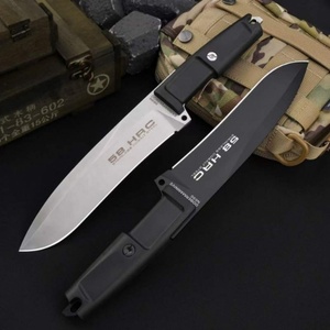มีดต่อสู้ ER Doberman Ver4.0 ใบมีดตรงคุณภาพสูงทำจากเหล็กกล้าไร้สนิม ด้ามจับ G10 ปรับแต่งได้ ใช้ในงานอุตสาหกรรม DIY OEM - Product Image 5