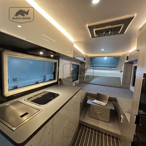 Remolque de camping de lujo con cocina móvil RV caravana remolque de viaje en carretera caravana híbrida 25 pies Australia Rv Wohnmobil - Product Image 3