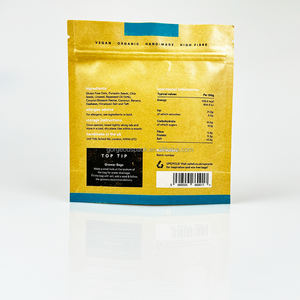 Sac en papier kraft écologique sur mesure pour pain, pâtisseries, snacks, résistant à l'huile et à l'humidité, avec logo et fenêtre - Product Image 2