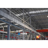 Estructuras Metálicas Pesadas para Talleres y Almacenes, Producción en Masa Disponible, Suministro Estable para Proyectos Industriales en Parques Industriales
