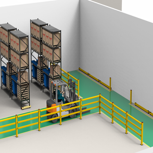 Prodotto di vendita caldo crash Guard rails per strade barriera flessibile in plastica vialetto Anti-collisione dissuasori - Product Image 1