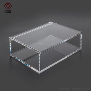 Boîtier présentoir en acrylique transparent sur mesure, adapté pour exposer les jeux LEGO ou Figurines, Non assemblé, étui de 3mm, 100 pièces - Product Image 4