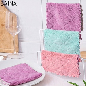 <span class=keywords><strong>Serviette</strong></span> de <span class=keywords><strong>cuisine</strong></span> haute performance antiadhésive pour la vaisselle et le nettoyage domestique - Product Image 4