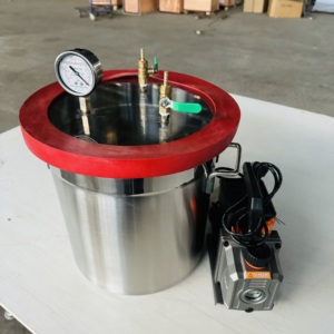 1 साल की वारंटी के साथ गैलन राल वैक्यूम चैंबर एक रोटरी वैन इलेक्ट्रॉनिक वैक्यूम पंप - Product Image 6