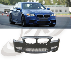 Parachoques trasero para BMW Serie 5 F10 F18 2011-2017, kit de carrocería de plástico con difusor y piezas de embellecimiento - Product Image 5