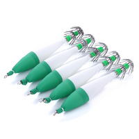 Leurre de pêche en plastique lumineux pour eaux profondes, type Egi Squid Jig avec hameçons, appât dur pour poissons d'eau salée et d'eau douce, leurre de lancer dur