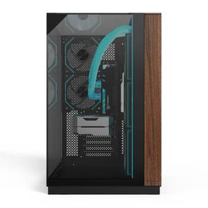 Caja de PC con Textura de Madera Stock V333, Venta al por Mayor, Kit Vertical para GPU y 2 Tiras ARGB, Soporte para Tarjeta VGA, Gaming V3 - Product Image 4