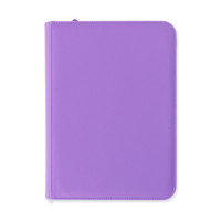 Reliure pour cartes à collectionner personnalisée en usine, résistante aux rayures, 9 pochettes avec fermeture éclair sécurisée pour la protection des cartes à collectionner