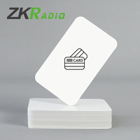 Fabrikpreis Zugangskontrollkarten RFID NFC Blanko-Karte Weiße Smarte Wiederbeschreibbare PVC-ID-Karte Visitenkarte