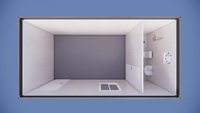 Maisons préfabriquées personnalisables de 2040 pieds carrés, unités de type appartement, assemblage facile, salles de bain intégrées pour atelier et résidence