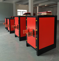 Redresseur d'électrolyse haute fréquence haute puissance personnalisé, contrôlé par PLC, entièrement automatique, à faible ondulation et haute pureté métallique, direct usine
