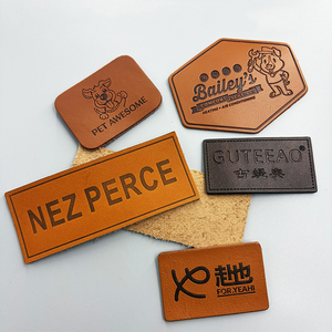 Parches de Cuero Grabados con Láser Personalizados, Etiqueta con Logotipo de Alta Precisión para Cinturillas de Jeans, Accesorios de Ropa - Product Image 1