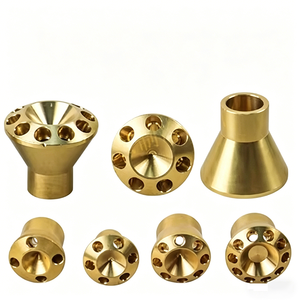 Conectores distribuidores de latón y cobre pulido al por mayor con entrada de 5/8 y shunt de 1/2 <span class=keywords><strong>para</strong></span> sistemas de aire acondicionado y refrigeración - Product Image 2
