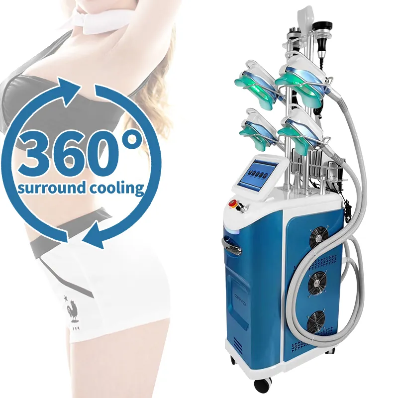 4 xử lý phương pháp áp lạnh CYRO cyrotherapy 360 chất béo đóng băng giảm béo chất béo đóng băng máy Cryo Beauty Salon thiết bị