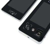 Dispositivo de control de acceso biométrico con interfaz USB de 8 pulgadas, nueva tarjeta de identificación, sistema de registro de tiempo de asistencia de huellas dactilares