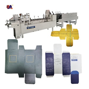 Automatic straight line box Pasting machine c flexo folder gluer machine folding gluing machine