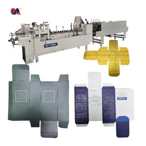 CQT-650A automatic folder gluer machine cardboard box folding machine box folding machine