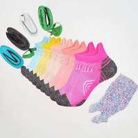 Chaussettes de sport pour femmes, 5 paires, chaussettes de sport respirantes en coton, chaussettes de sport rembourrées, écologiques, pour un usage quotidien, taille 35-42