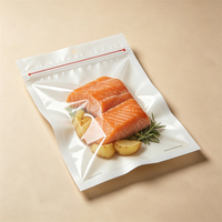 Sacs de conservation sous vide transparents gaufrés pour aliments et produits secs, thermoscellables, écologiques et biodégradables