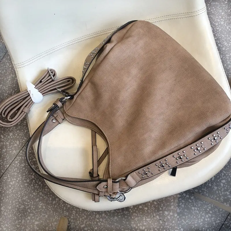 Custom Made 3 Compartments Hobo Shoulder Bag Handbags Ladies Purses and Handbags Multi Pockets Women Hand Bags