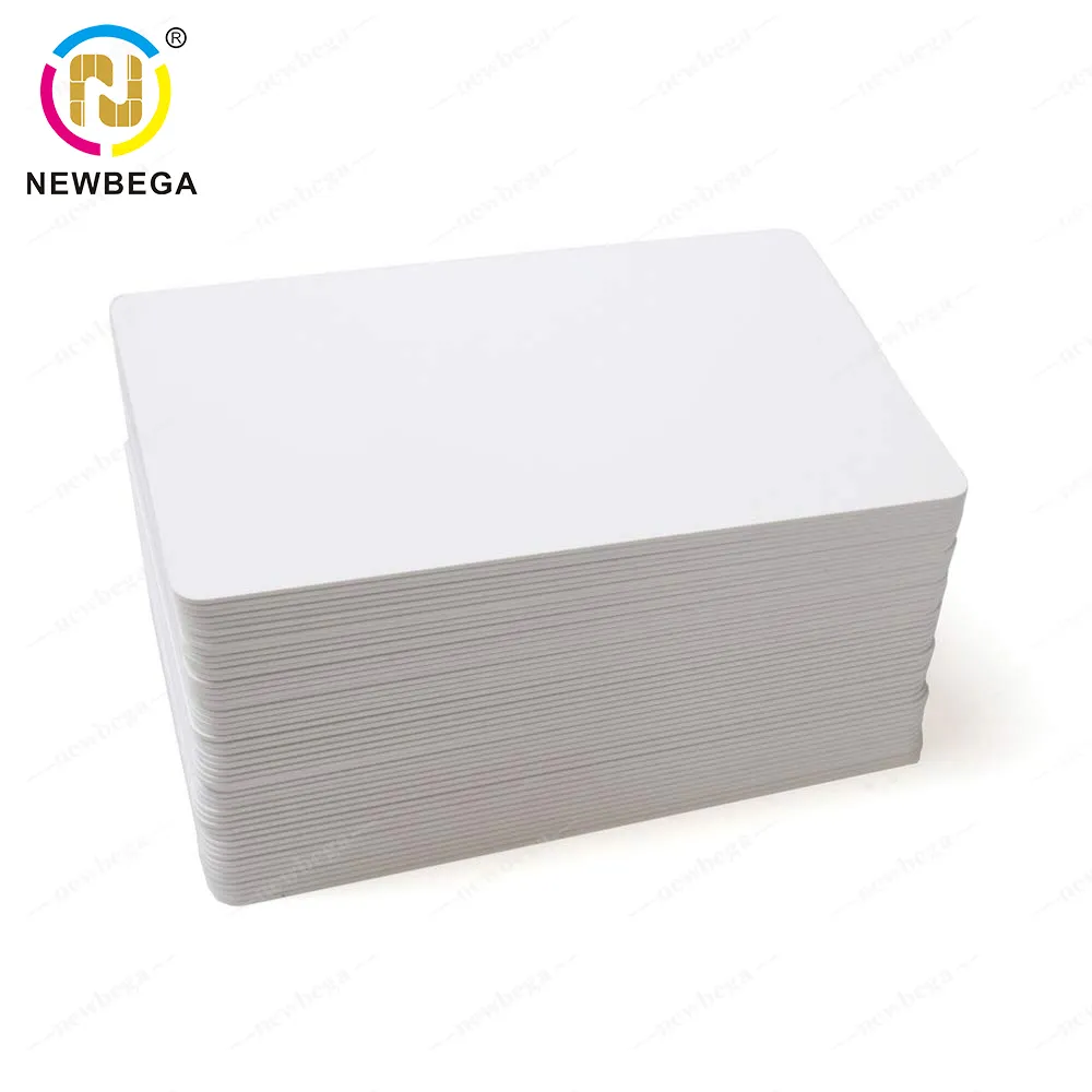 พิมพ์คนต่างด้าว H9 9662 ISO18000 6C RFID บัตร PVC เปล่าสําหรับการ์ดควบคุมการเข้าถึง Uhf บัตรสีขาว