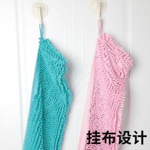 Chenille Pet Towel Large 85x60cm Soft Absorbent <b>Dog</b> <b>Bath</b> Grooming Cleaning Towel Purple Pink Blue - Product Image 3