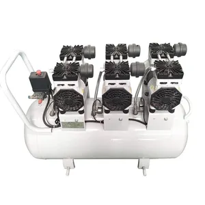 80L Noiseless Oilless Dental Air Compressors