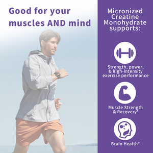 Professional <b>Micronized</b> <b>Creatine</b> <b>Monohydrate</b> Powder Drink Suitable for Adults Muscle Strength Recovery Sports Nutrition Powder - Product Image 4