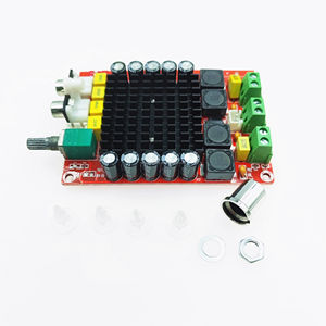 XH-M510 DC 14-34V Placa Amplificadora de Potencia Digital de Alta Potencia 2*100W Amplificador de Potencia Automotriz IC TDA7498 - Product Image 1