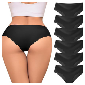 Slip Donna Senza Cuciture Traspiranti, Sexy a Vita Bassa, Effetto Nude, Intimo Bikini Senza Segni - Product Image 1