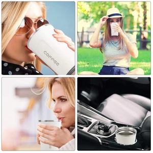 Gobelet <span class=keywords><strong>isotherme</strong></span> élégant de 500 ml, personnalisable, idéal comme cadeau d'entreprise pour les trajets au bureau et les cadeaux de Noël - Product Image 6