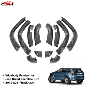 Chaoshenghang Factory Wholesale Front Rear Widebody Fenders for Jeep <span class=keywords><strong>Grand</strong></span> Cherokee SRT <span class=keywords><strong>2012</strong></span>-2021 Car Accessories Auto Parts - Product Image 1