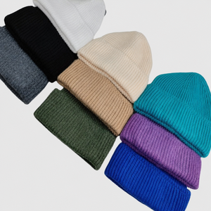 Gorro de Punto para Hombre, <span class=keywords><strong>Otoño</strong></span>-Invierno, Nuevo, Moderno, Elegante, con Etiqueta Bordada, Cálido y a la Moda - Product Image 2