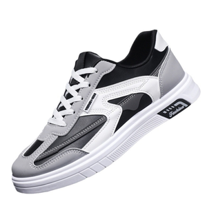 Nouvelles Chaussures en Cuir pour Hommes 2025 – Baskets Décontractées et Tendance pour la Marche en Extérieur, Style Étudiant, Sport et Skateboard - Product Image 6