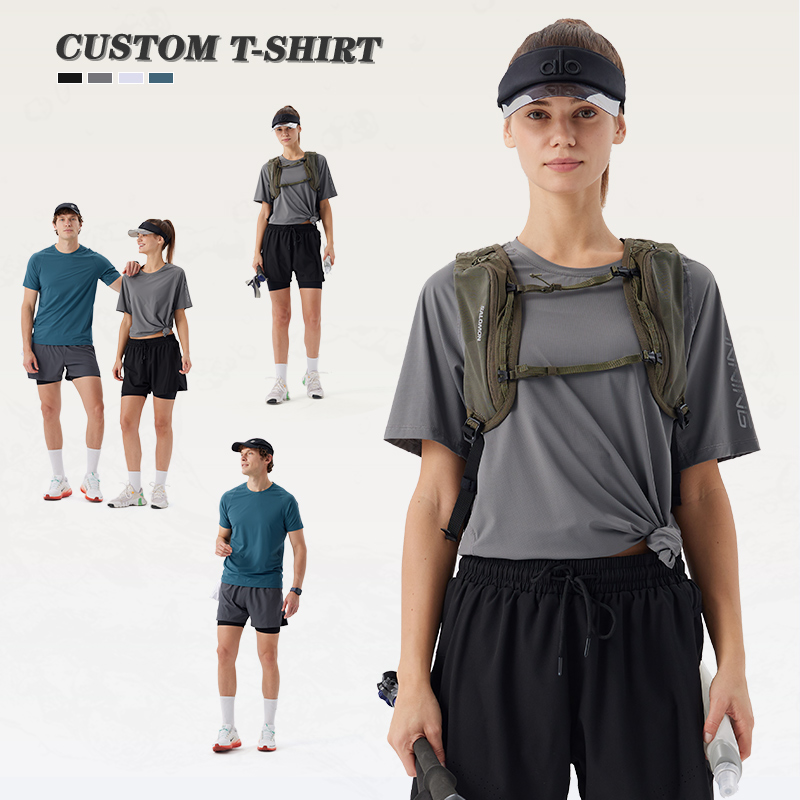 Women's Casual Running T-Shirt Plus Size Short Length Embroidery Feathers Letters Buttons Tie Dye Logo Made of Polyester Spandex