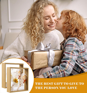 8x8 10x10 hình vuông bóng hộp hình ảnh khung với HD plexiglass cho hoa, vé, memorabilia, lưu niệm, huy chương, nghệ thuật và - Product Image 4