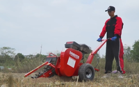 K-maxpower – Mini Machine à trancher 15hp, profondeur maximale 600mm, essence EPA, utilisation agricole