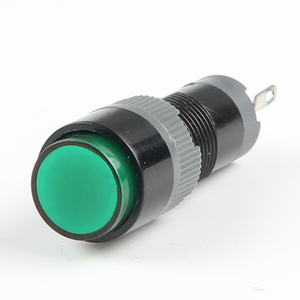 Haboo 10 מ "מ קטן עגול 12v מואר כפתור פלסטיק - Product Image 3