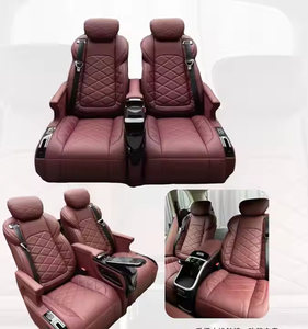 Sièges de voiture électriques réglables de luxe, fabrication de sièges de capitaine <span class=keywords><strong>VIP</strong></span> pour fourgons et bus, modèle Vito, en cuir durable - Product Image 4