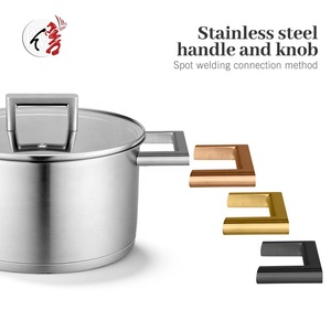 Bộ nồi chảo inox cao cấp hình thẳng, bán buôn - Product Image 4