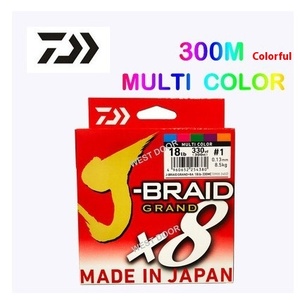 DAIWA 8X J-Braid Grand <span class=keywords><strong>PE</strong></span> <span class=keywords><strong>สาย</strong></span>ตกปลาของแท้150ม./300ม. 10lbs ถึง100lbs 8เส้นผลิตในประเทศญี่ปุ่น - Product Image 4