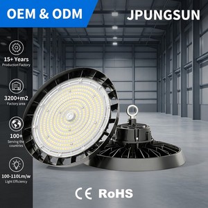 <span class=keywords><strong>Éclairage</strong></span> <span class=keywords><strong>industriel</strong></span> pour entrepôts et usines, lampes suspendues commerciales de type High Bay, 100w 150w 200w LED UFO High Bay Led Light - Product Image 1