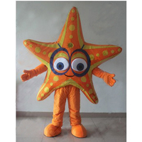 Costume de mascotte d'animal étoile personnalisable au prix d'usine, costume unisexe taille plus, adulte, peluche gonflable, festivals, promotions