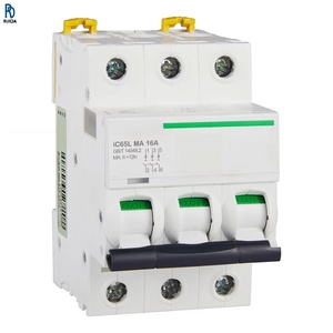 เบรกเกอร์วงจรขนาดเล็ก A9F81316 IC65L MA 3P 16A แบบแม่เหล็กเดี่ยว MCB สำหรับการจัดการพลังงานอย่างมีประสิทธิภาพ - Product Image 1