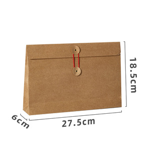 Caja <span class=keywords><strong>de</strong></span> embalaje <span class=keywords><strong>de</strong></span> alimentos, café marrón, <span class=keywords><strong>té</strong></span>, galletas, aperitivos, bolsas <span class=keywords><strong>de</strong></span> papel <span class=keywords><strong>para</strong></span> dulces, papel Kraft reciclado, camiseta, sobre con asa <span class=keywords><strong>de</strong></span> cuerda - Product Image 6