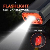 Nouveau compresseur d'air portatif de gonfleur de pneu de pompe à air sans fil électrique rechargeable pour des pneus de camion de moto de vélo de voiture